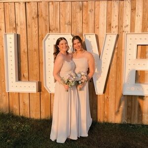 Show Me Your MuMu Cream Tie Back Evening Dress